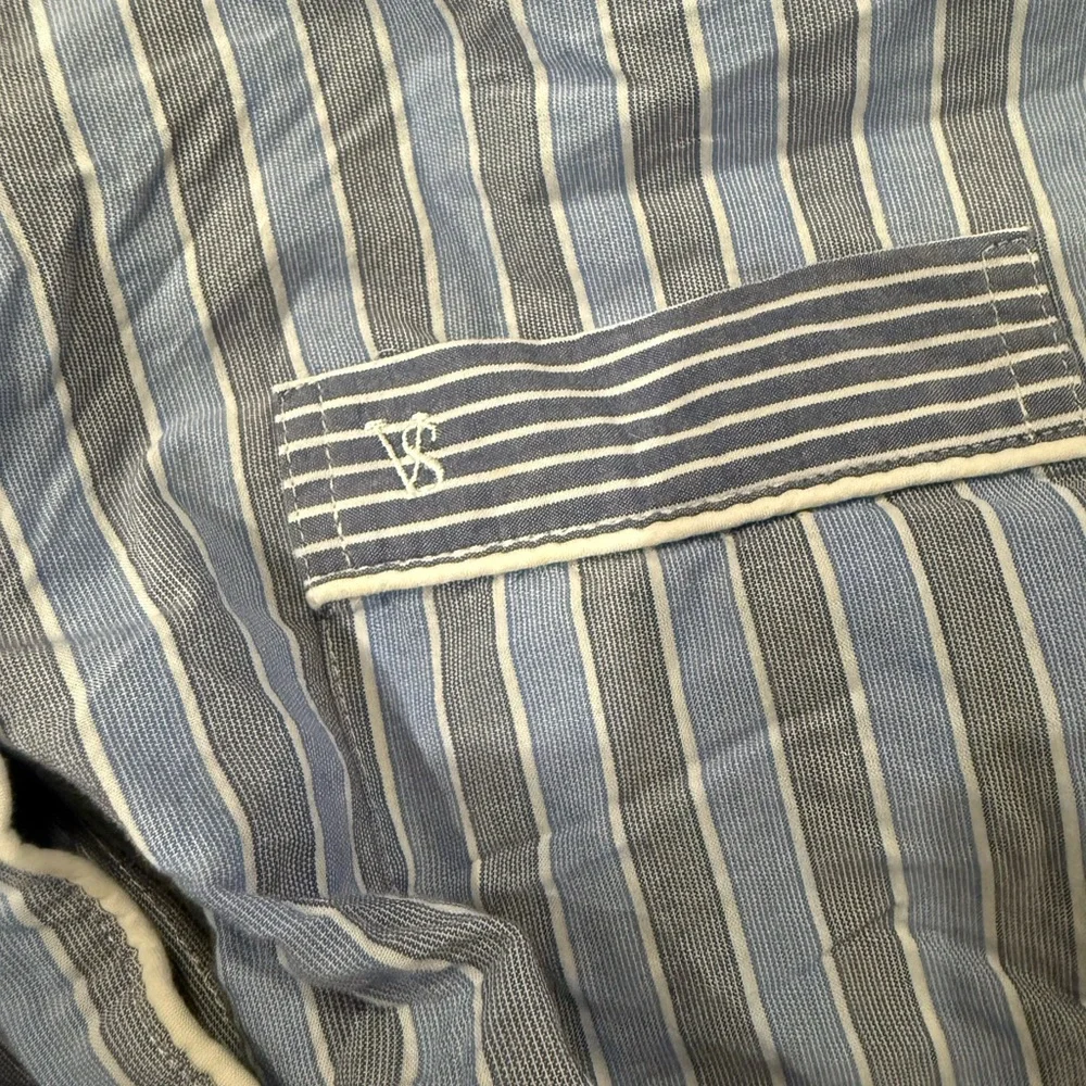 Victoria's Secret Blue Striped Pajama Set - Picture 2 of 5